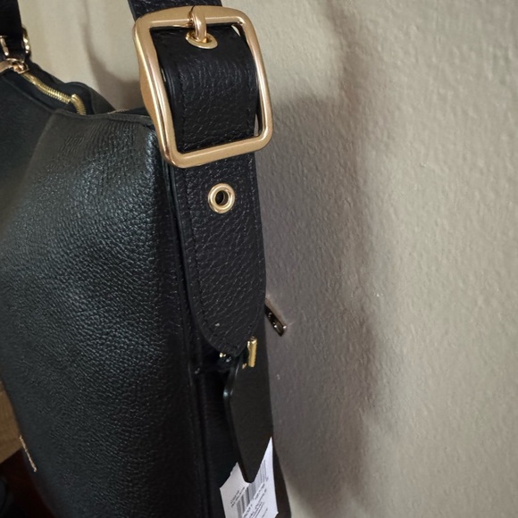 Coach Black Leather Women's Bag - Picture 7 of 8